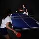 New Espn Official Size Ping Pong Table Tennis Table Metal 4 Piece Indoor Folding