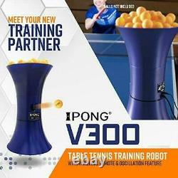 NEW Improved Model iPong V300 Table Tennis Training Robot with Wireless Remote