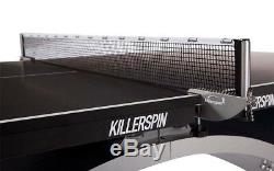 NEW Killerspin 301-15 Revolution SVR-B Black Table Tennis Ping Pong Table