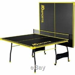 NEW Ping Pong Table Tennis Folding Official Size Game Set Indoor Sport Set