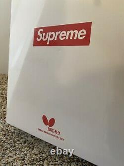 NEW Supreme Butterfly Table Tennis Racket Set Ping Pong 100% AUTHENTIC