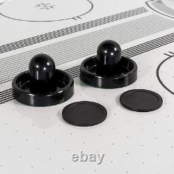 NHL 80 Power Play 2-in-1 Air Hockey Table with Table Tennis Top