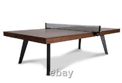New In Box STUNNING Plank & Hide Wooden Ping Pong? Table Paid $3000