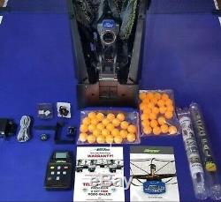 Newgy Robo-Pong 2050 Table Tennis/Ping Pong Robot with recycling net and paddles