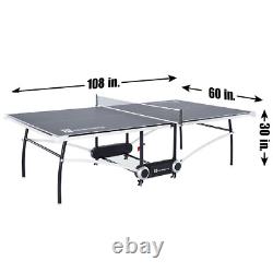 Official Size 15Mm 2-Piece Indoor Table Tennis EB