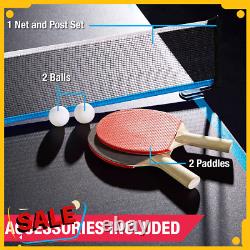 Official Size 15mm 4 Piece Indoor Table Tennis Tennis, Accessories Included