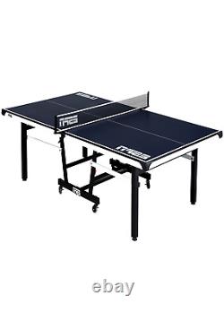 Official Size 18Mm 2 Pcs Table Tennis Game with Cover Indoor Play Folding Portable
