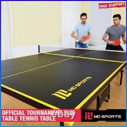 Official Size Indoor/Outdoor Tennis Ping Pong Table Sports Game Paddles & Balls