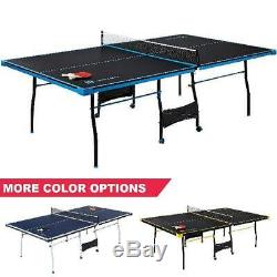 Official Size Outdoor Indoor Tennis Ping Pong Table 2 Paddles And Balls Included