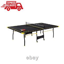 Official Size Outdoor/Indoor Tennis Ping Pong Table 2 Paddles and Balls Included