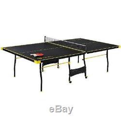 Official Size Table Tennis Ping Pong Table Indoor/Outdoor With Paddle And Balls