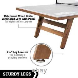 Official Size Wood Table Tennis Table