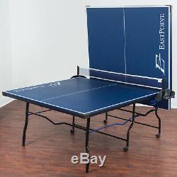 Official Tournament Size Table Tennis Ping Pong Table Indoor Outdoor Folding New