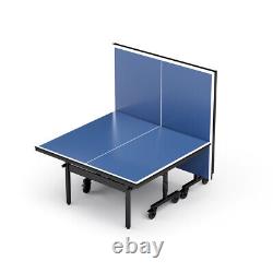 Outdoor Indoor Table Tennis Ping Pong withTable Tennis Net Set Tourney Quality NEW