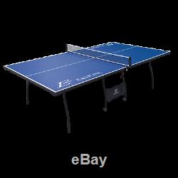 Outdoor Ping-Pong Table Folding Tennis Table Indoor Full Official Size with Wheels