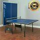 Outdoor Ping Pong Table Folding Tennis Table Indoor Full Official Size Wheels