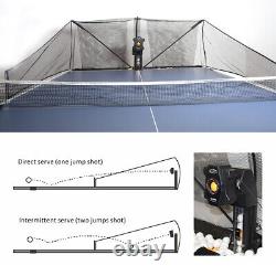 PINETUX Automatic Table Tennis Robot Ping Pong Ball Training Machine + Catch Net