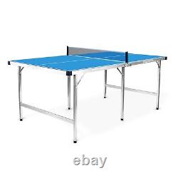 PRO-SPIN Midsize Ping Pong Table Foldable Complete Set with Premium Ping