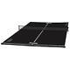 Ping Pong Pool Table Top Table Tennis Conversion Top Game Play Black Portable