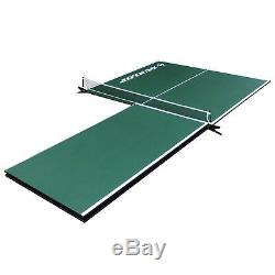 Official Size Ping Pong Table Conversion Top Fits Over Pool Table Kids Game Room 
