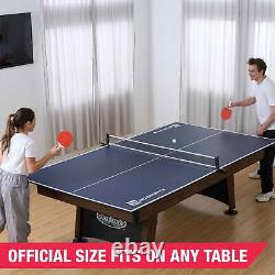 Ping Pong/ Table Tennis Conversion Top Official Tournament Size Top Only 9x5 Ft