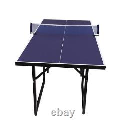 Ping Pong Table Tennis Foldable Game Set Home Family Indoor Outdoor Play