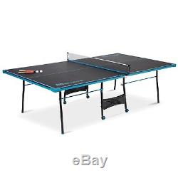 Ping Pong Table Tennis Folding Tournament Size Game Room Indoor Outdoor Sport