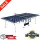 Ping Pong Table Tennis Folding Tournament Size Game Set Indoor Sport Room Wheels