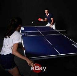 Ping Pong Table Tennis Full Standard Tournament Size Folding Portable Net Post