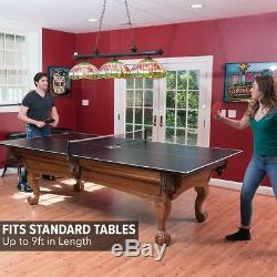 Ping Pong Table Tennis Top with Foam Backing Billiard Table Conversion Top