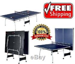 Ping Pong Tennis Table Folding Tournament Size Game Set Indoor Outdoor