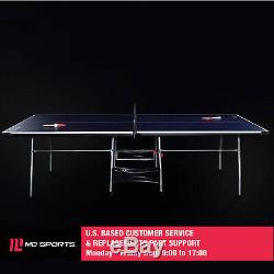 Ping Pong Tennis Table Set Indoor Outdoor Sports & Tournament Folding Game Table