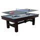 Pool Table 7.5 Feet Game Room Billiard Table Tennis Top All Accessories Included