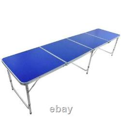 Portable 3 Foot Aluminum Alloy Beer Pong Table Folding Outdoor Camping Party USA