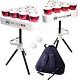 Portable Beer Pong Table/tailgate Game With Backpack Carry Case And Balls