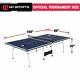 Portable Foldable Indoor Table Tennis Ping Pong With Paddles Balls, Black/blue