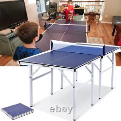 Portable Foldable Ping Pong Table Tennis Table Official Size Outdoor/Indoor NEW
