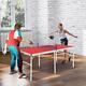 Portable Indoor Outdoor Tennis Ping Pong Table 2 Paddles 2 Balls Foldable