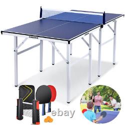 Portable Retractable Table Sports Tennis Ping Pong Net Kit Set Outdoor/Indoor