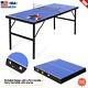 Portable Table Tennis Table Foldable Ping Pong Table For Indoor Outdoor With Net