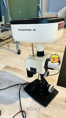 Practice Partner 20 Table Tennis Robot Ball Machine-Launcher-Thrower- Preowned