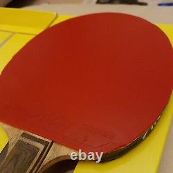 Pre-made Stiga Table Tennis Bat Infinity VPS V + Stiga Genesis USED Blade