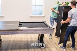 Premium Table Tennis Conversion Top Ping Pong Pool Table Toppers with Net Re