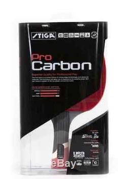 Pro Carbon Racket Table Tennis Paddle Ping Pong Stiga Quality High Performance