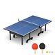 Professional Folding Table Tennis Table Ping Pong With 8 Wheels Net Table Tennis