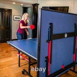 Professional Ping Pong Table Competition-Ready Indoor STIGA 95% Preassembled NEW