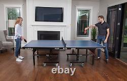 Professional ping pong table with quick clamp and insert set easy assembly P