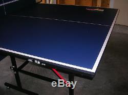 Quality Ping Pong table tennis table folds w. Wheel. 201S for a few major metro