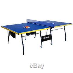Regulation Table Tennis Table 9-Ft Folding Bounce Back
