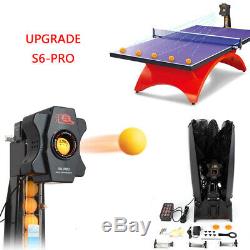 S6-PRO Automatic Table Tennis Robot Ping Pong Ball Machine+Catch Net Profession